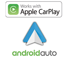 Apple CarPlay und Android Auto kompatibel Apple CarPlay und Android Auto kompatibel