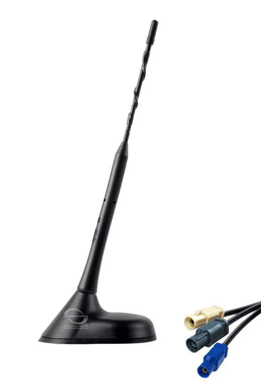 Kombiflex DAB+ UKW GPS Kurzstab Antenne