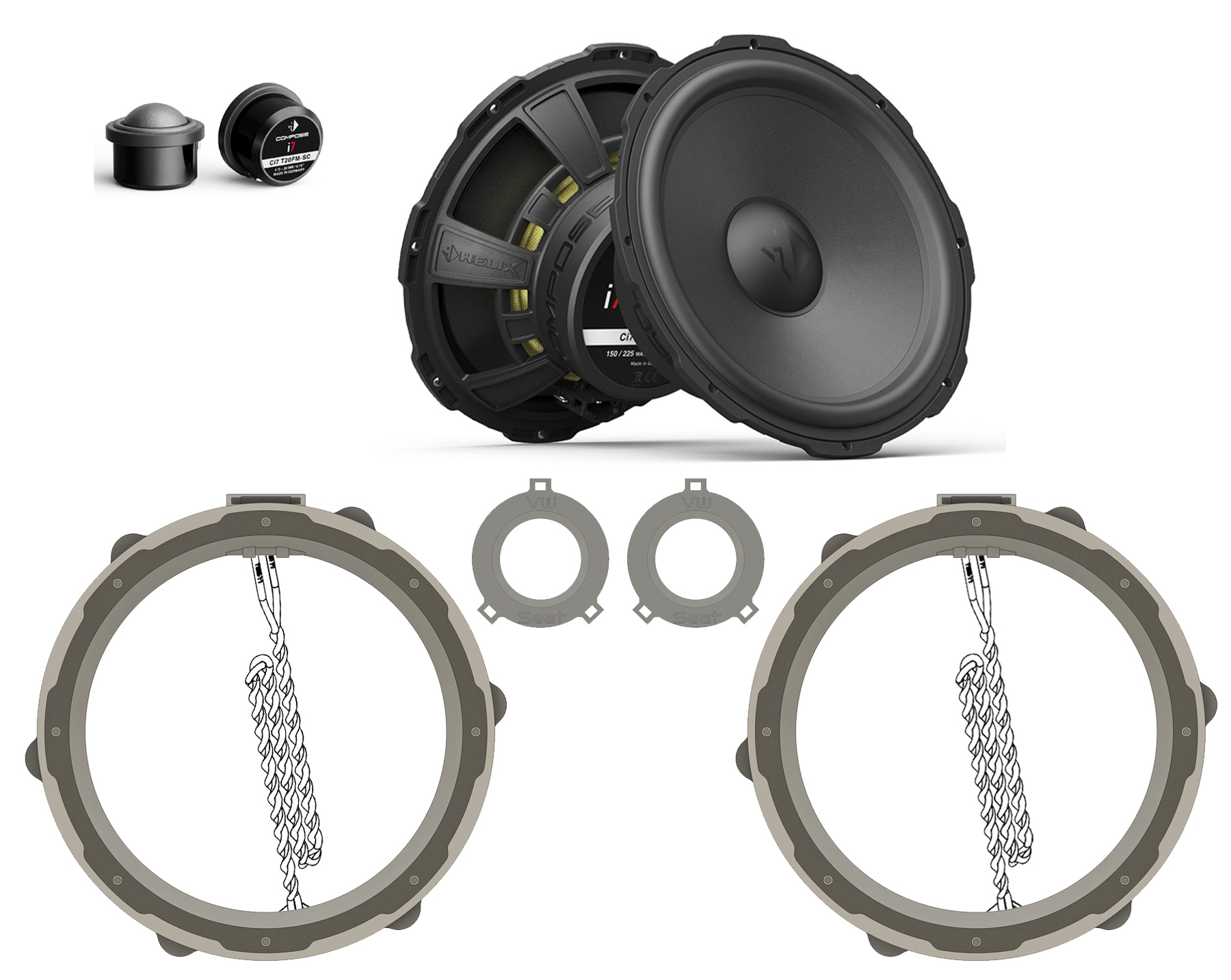 Compose Ci7 K200.2VW1 Tiguan III aktiv