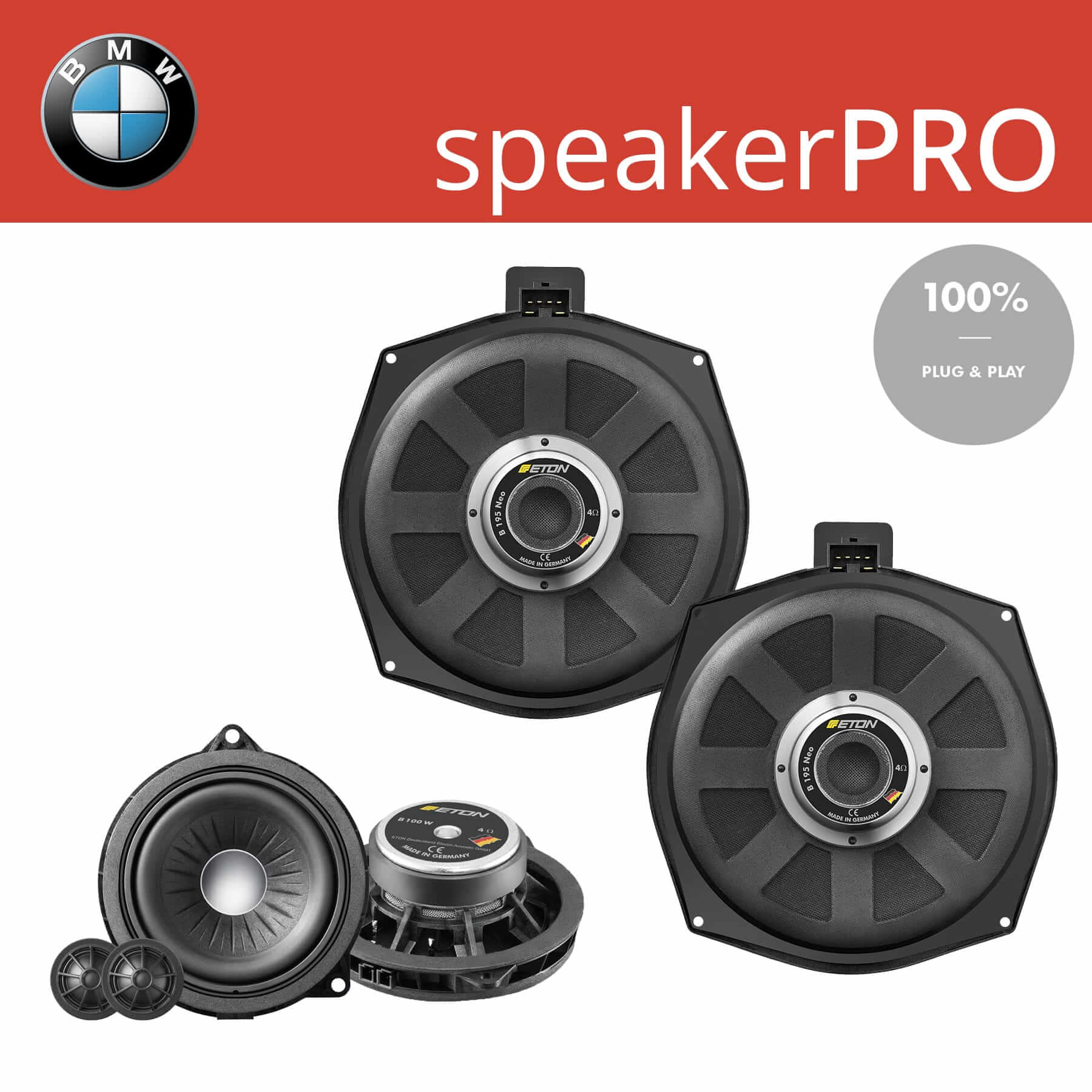 BMW speakerPRO Lautsprecher 3-Wege