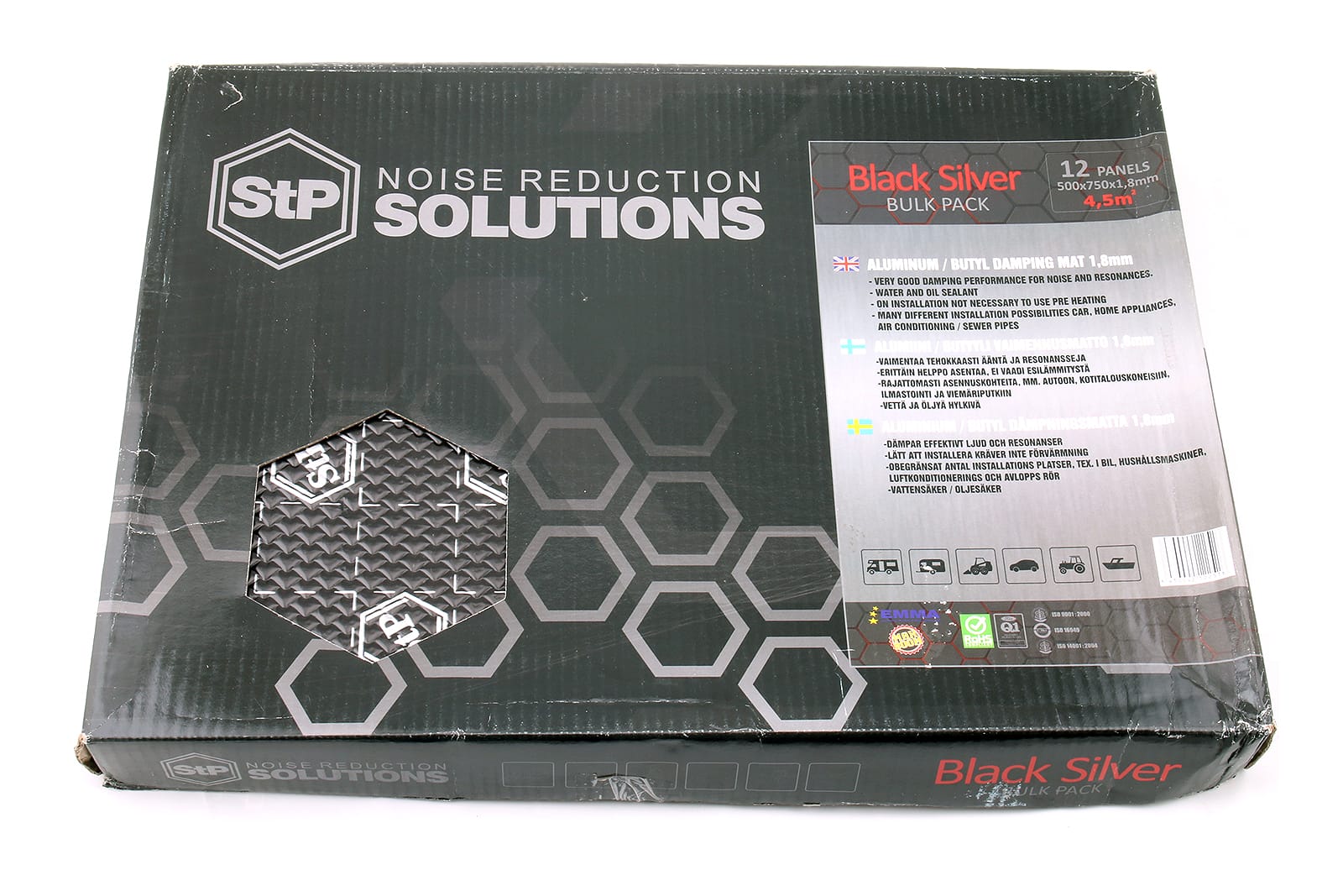 STP Black Silver Bulk Pack 4,5m²