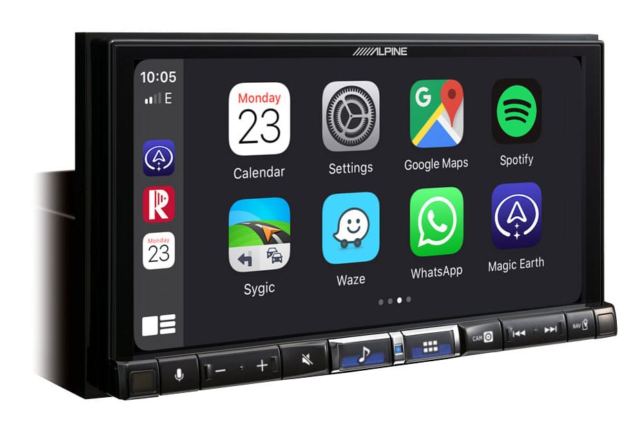 SONY XAV-AX8150 DAB+ Media Receiver 9 Display CarPlay/Android Auto inkl.  DAB+ Antenne und HDMI Eingang Autoradio 1 DIN, 55 Watt Autoradios &  Moniceiver