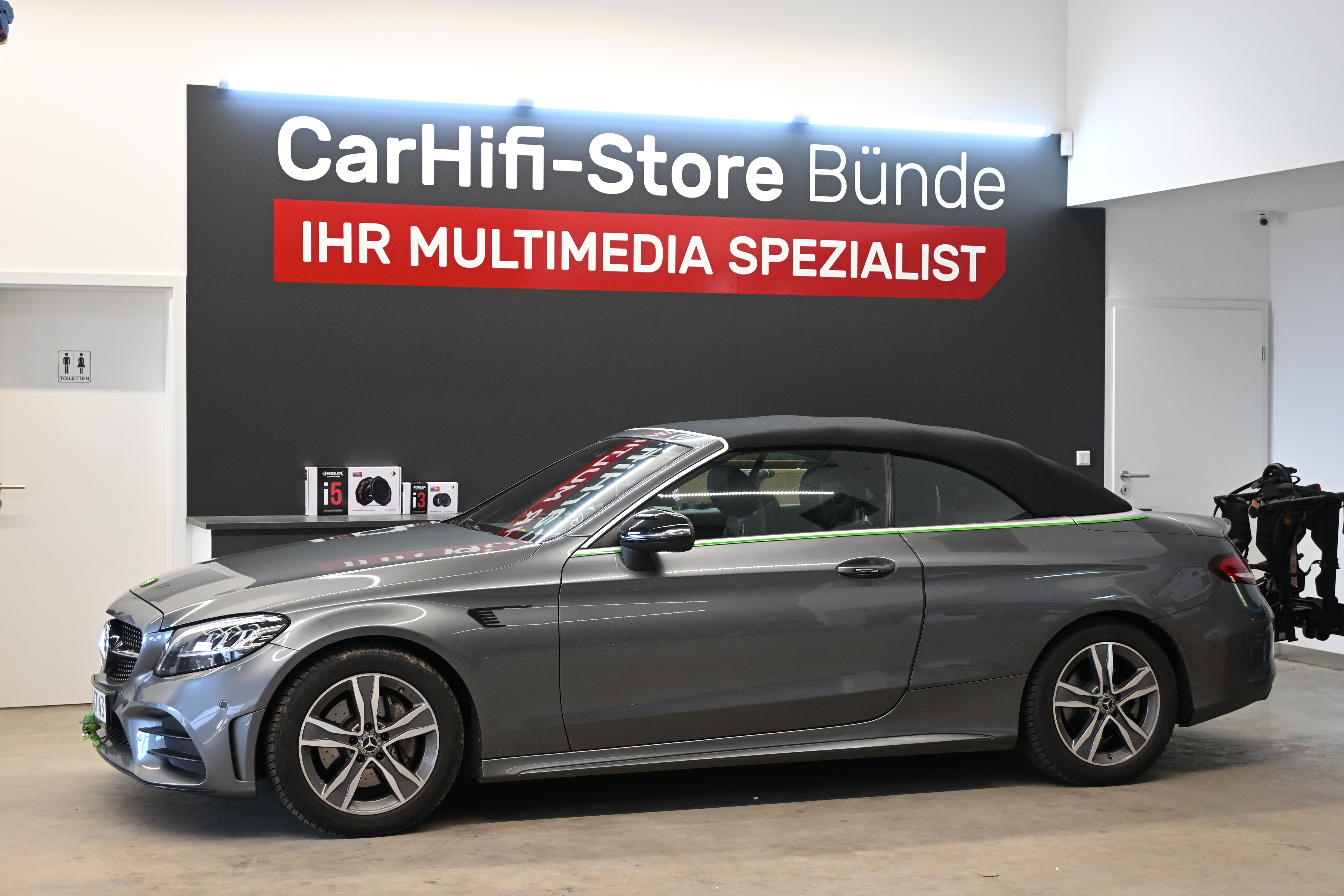 Mercedes A205 Cabrio Soundsystem