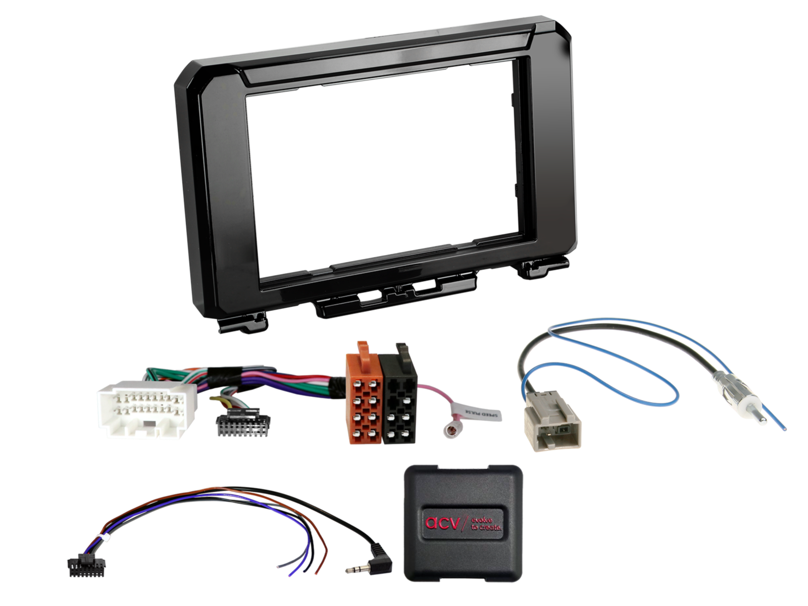 2-Din Einbauset Suzuki Jimny GJ/HJ