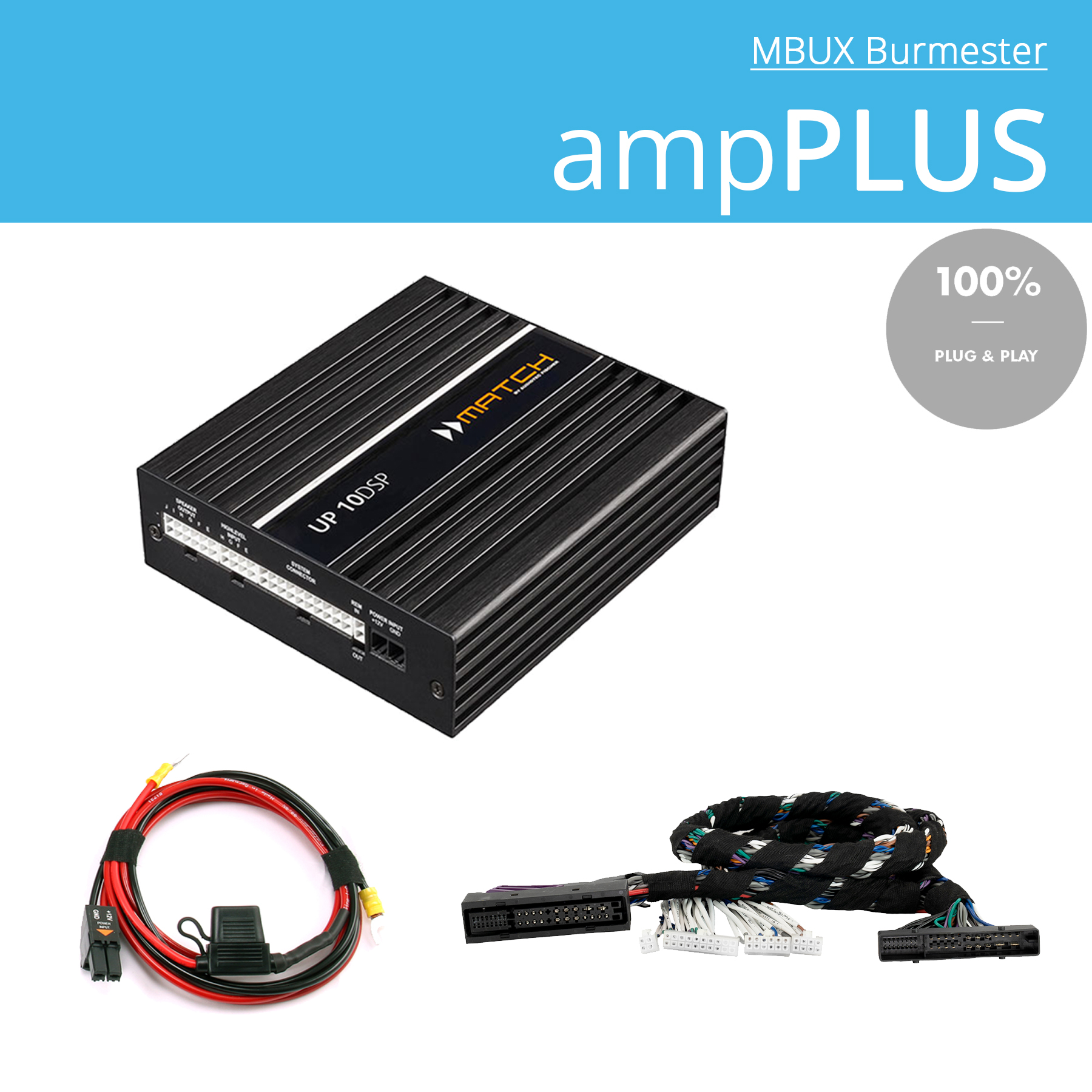 Mercedes MBUX Burmester DSP Endstufe
