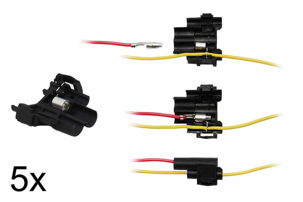 Auto Zweipoliger Nebenabtrieb Stromabnehmer Stecker Kabelbaum  Sicherungsadapter