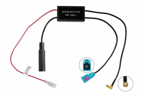 203.012P-0 Antennensignal-Verteiler AKTIV DAB+/FM