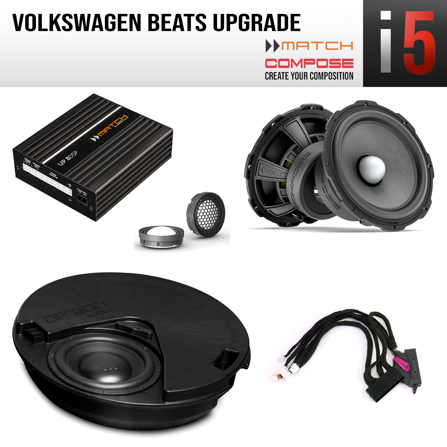 Volkswagen Beats Upgrade COMPOSE i5