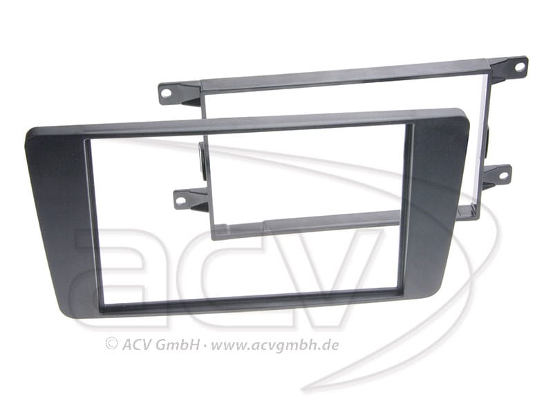 Radiohalterung Rubber Touch Skoda Octavia II Doppe