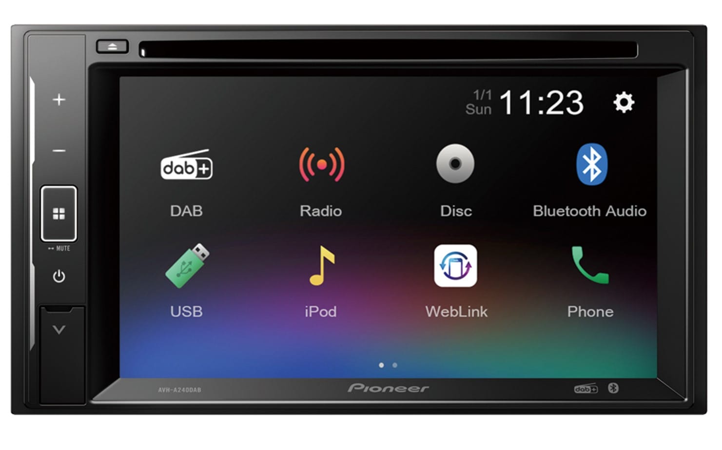 Pioneer AVH-A240DAB