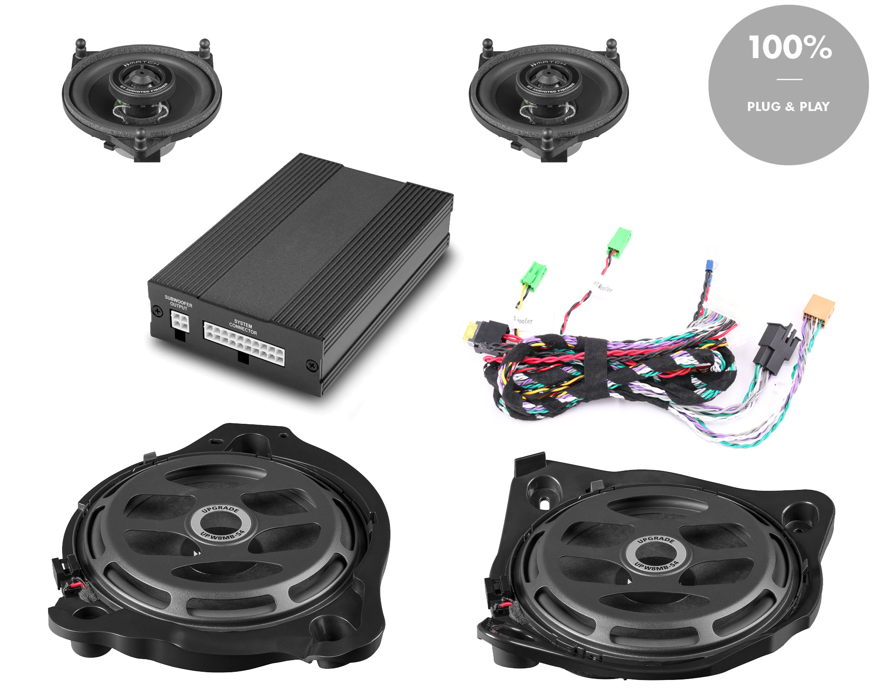 Mercedes Komplettsystem soundPLUS A205/C205