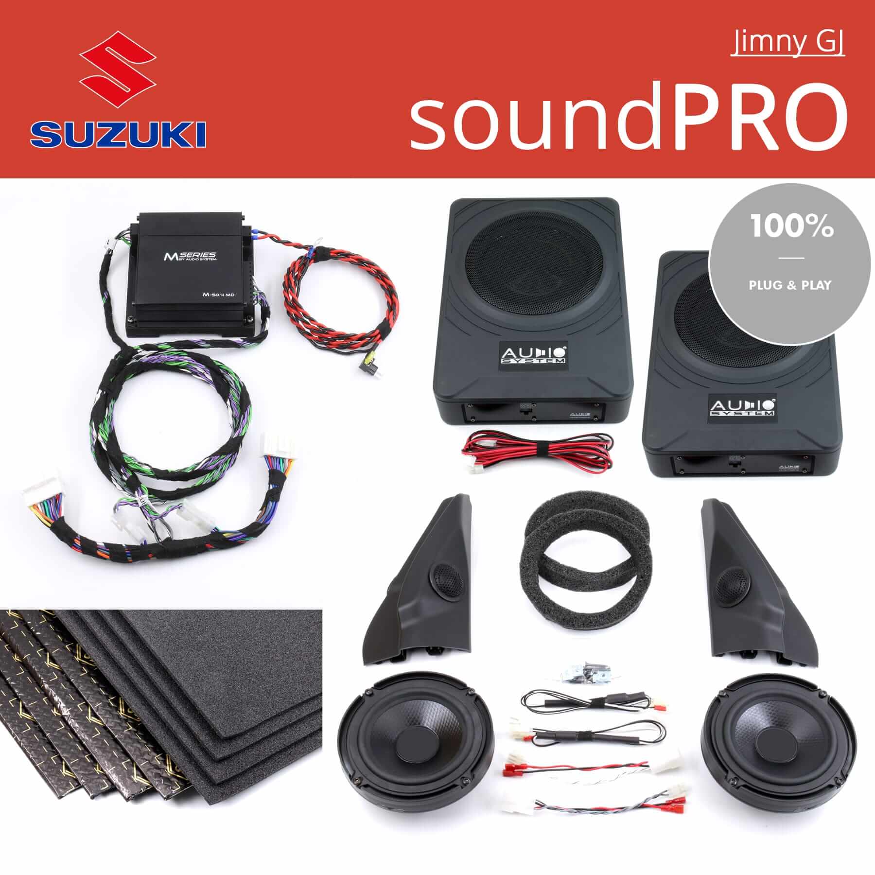 Suzuki Jimny GJ Soundsystem PRO