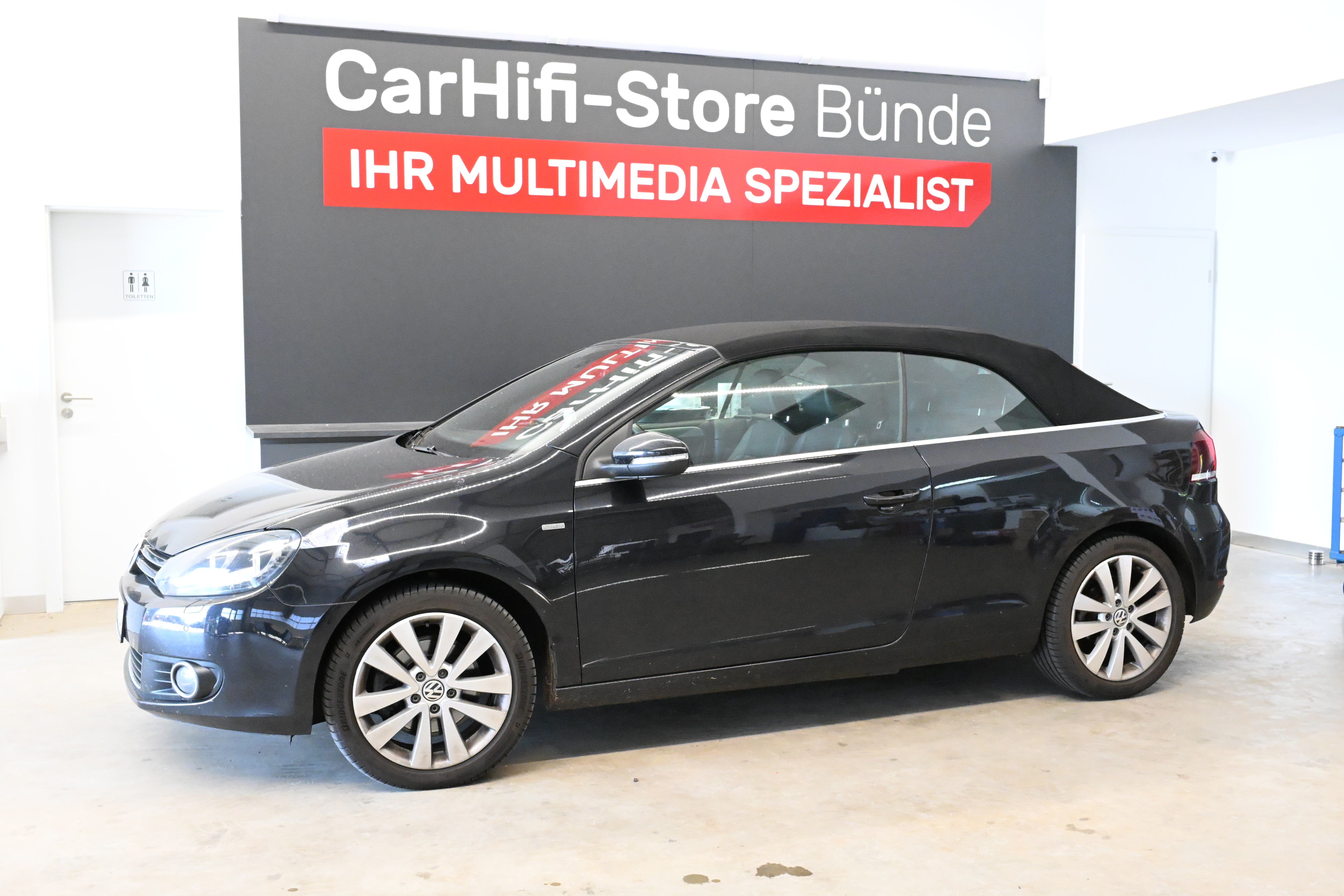 Golf 6 Cabrio mit Helix COMPOSE i3 Frontsystem