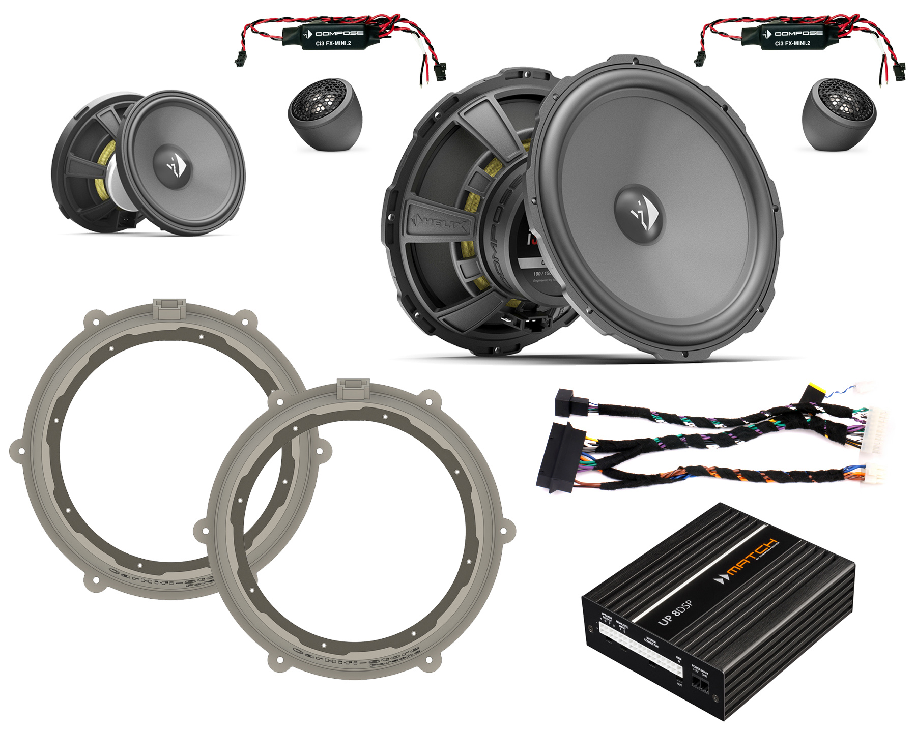 Porsche 911 Typ 991 ASK COMPOSE Ci3 Soundsystem