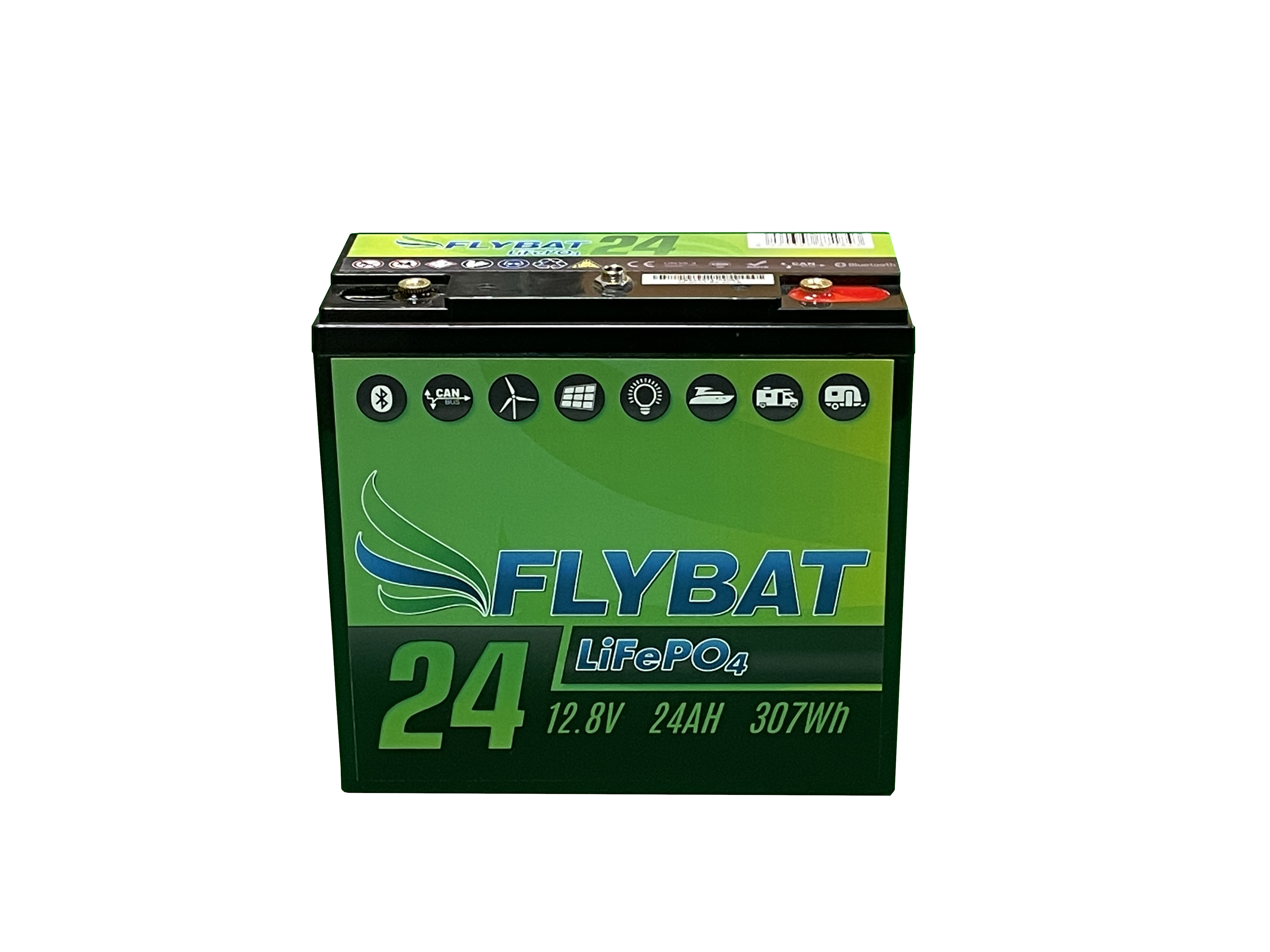 Dietz Lithiumbatterie FLYBAT LiFePO4 24Ah