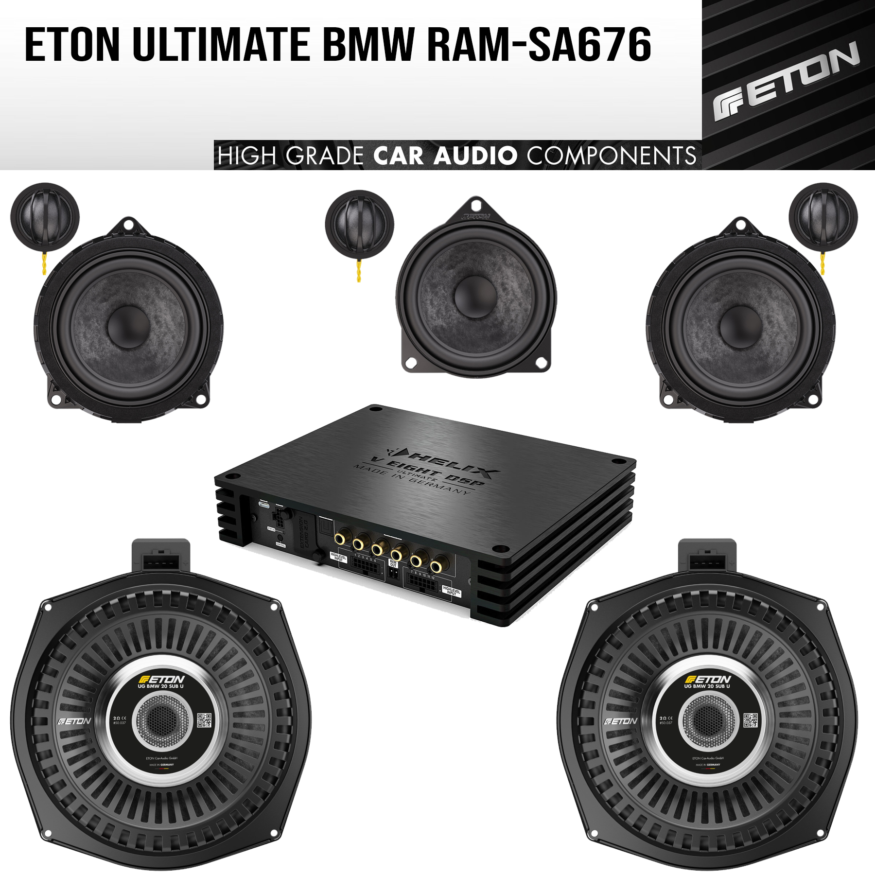 BMW Komplettsystem soundULTIMATE RAM-SA676