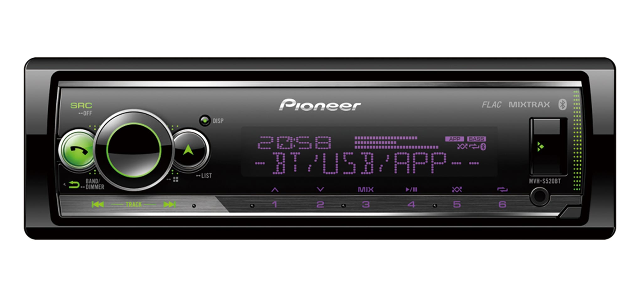 Pioneer MVH-S520BT *nur für Land-und Baumaschinen*