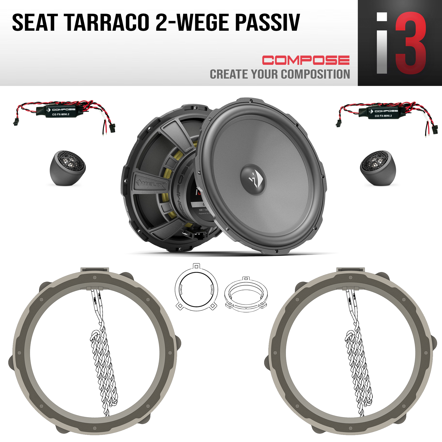 Compose Ci3 K200.2SEA2-S3 Seat Tarraco
