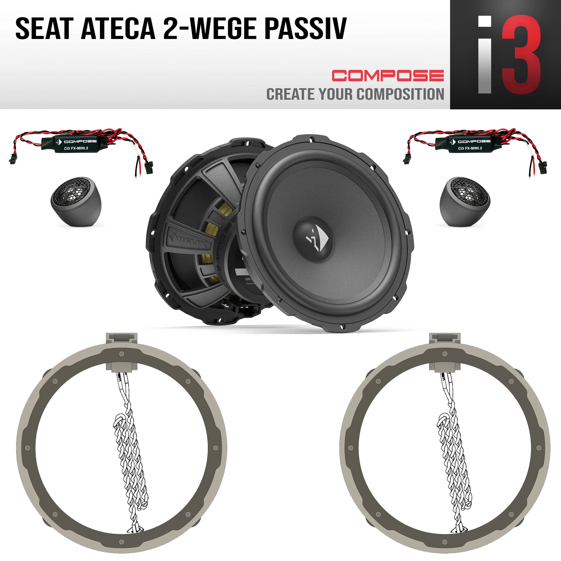 Compose Ci3 K165.2SEA1-S3 Seat