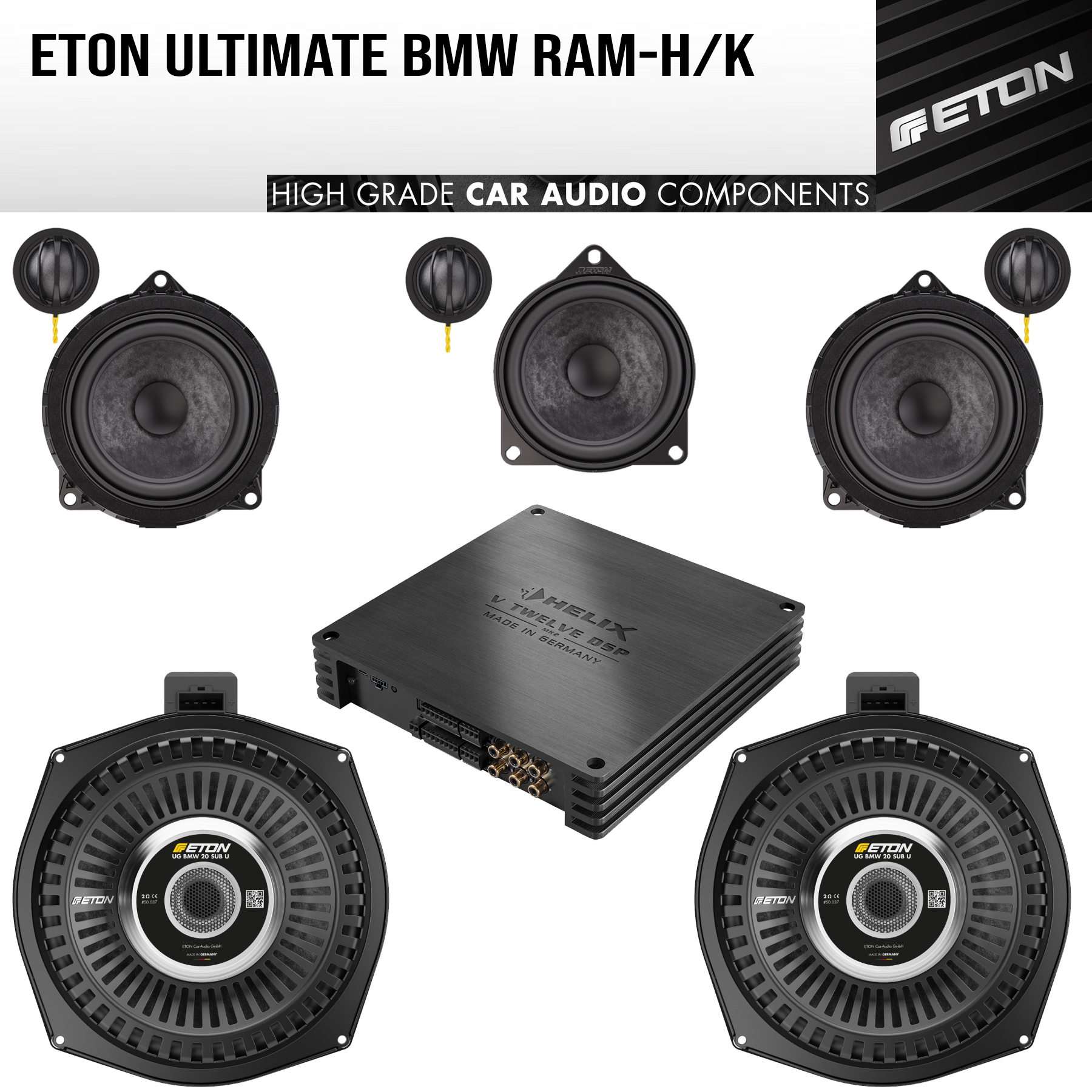 BMW Komplettsystem soundULTIMATE RAM-HK