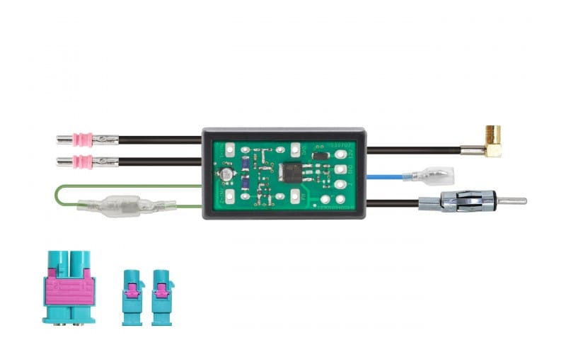 Antennendiversity DAB+ mit 8,5V und 12V Din ISO