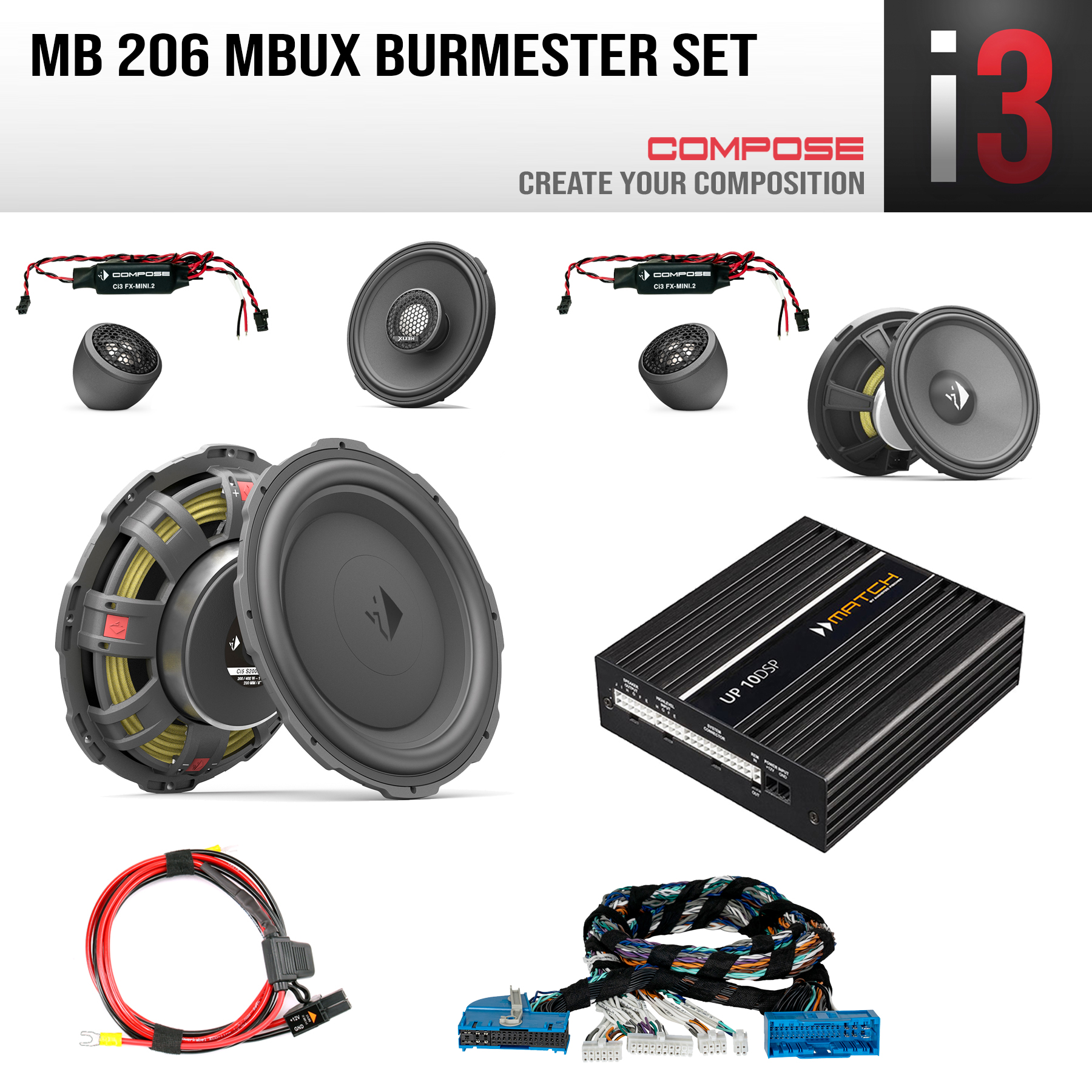 Mercedes C-Klasse 206 Burmester soundPLUS