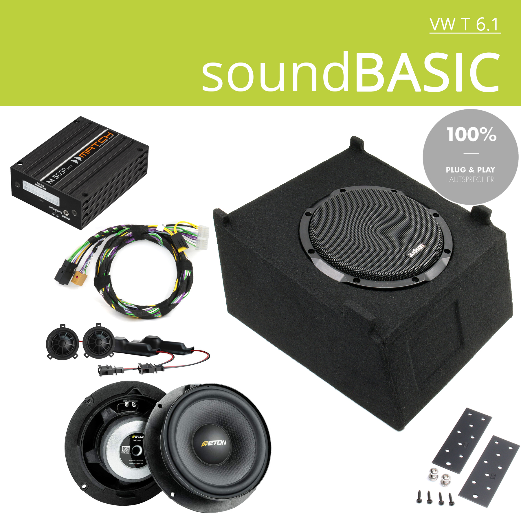 VW T 6.1 soundBASIC