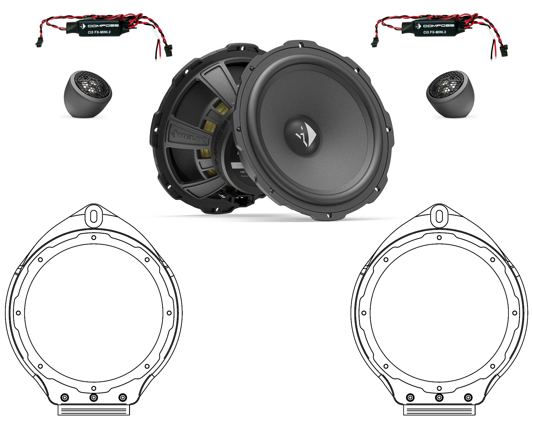 Compose Ci3 K165.2OP3-S3 Opel Astra J Compose Ci3 K165.2OP3-S3 Opel Astra J