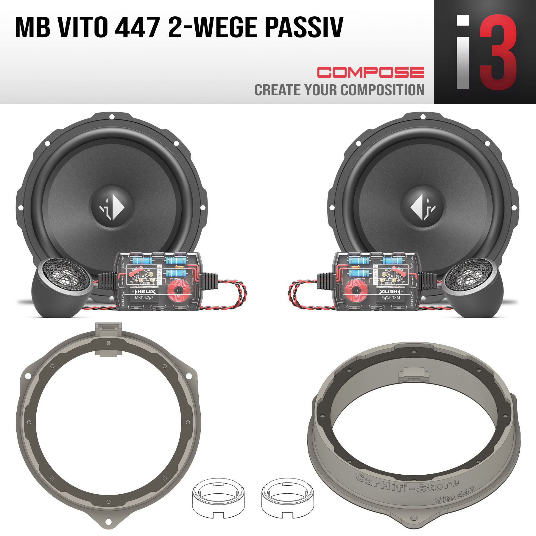 Compose Ci3 K165.2MB1-S3 Mercedes Vito 447
