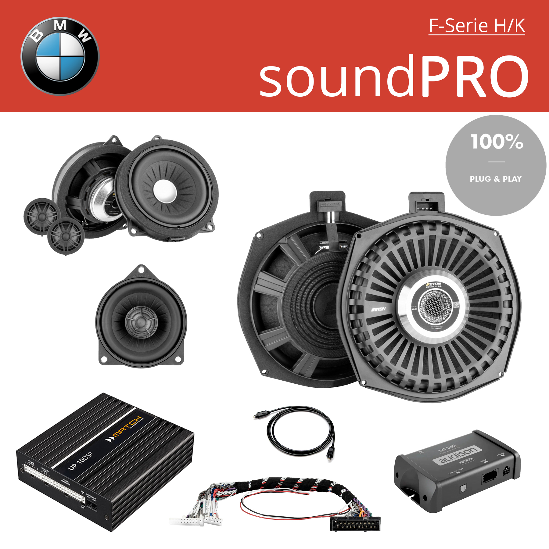 BMW Komplettsystem soundPRO SA688 Harman Kardon