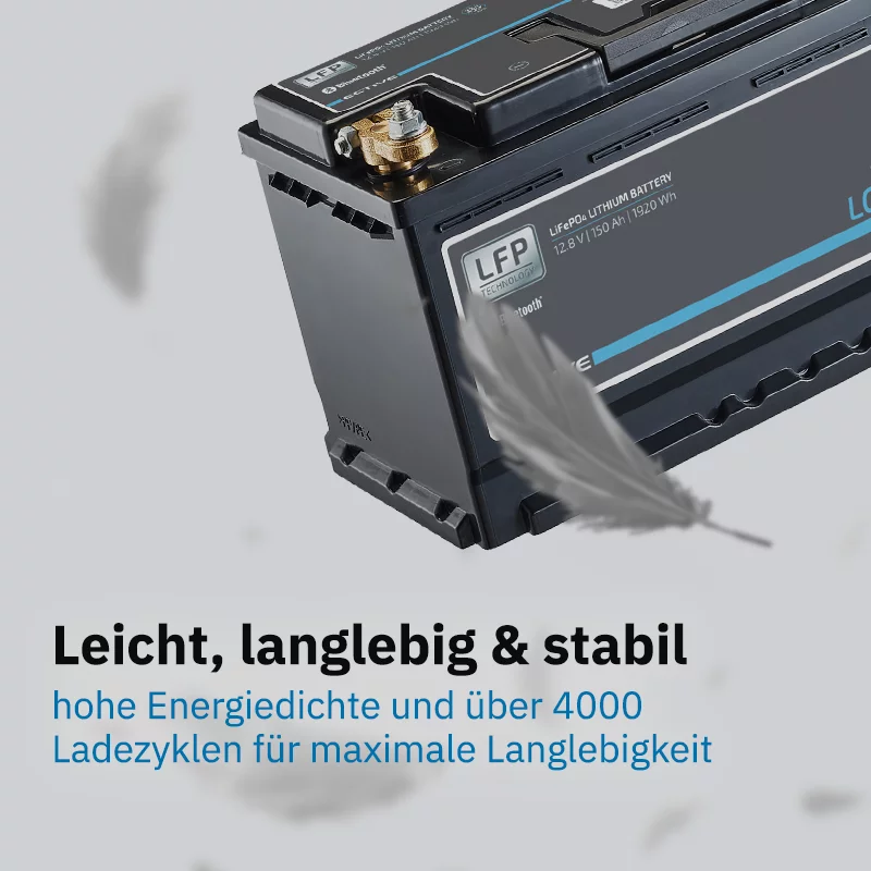ECTIVE LC 100 LT 12V LiFePO4 Lithium Versorgungsba