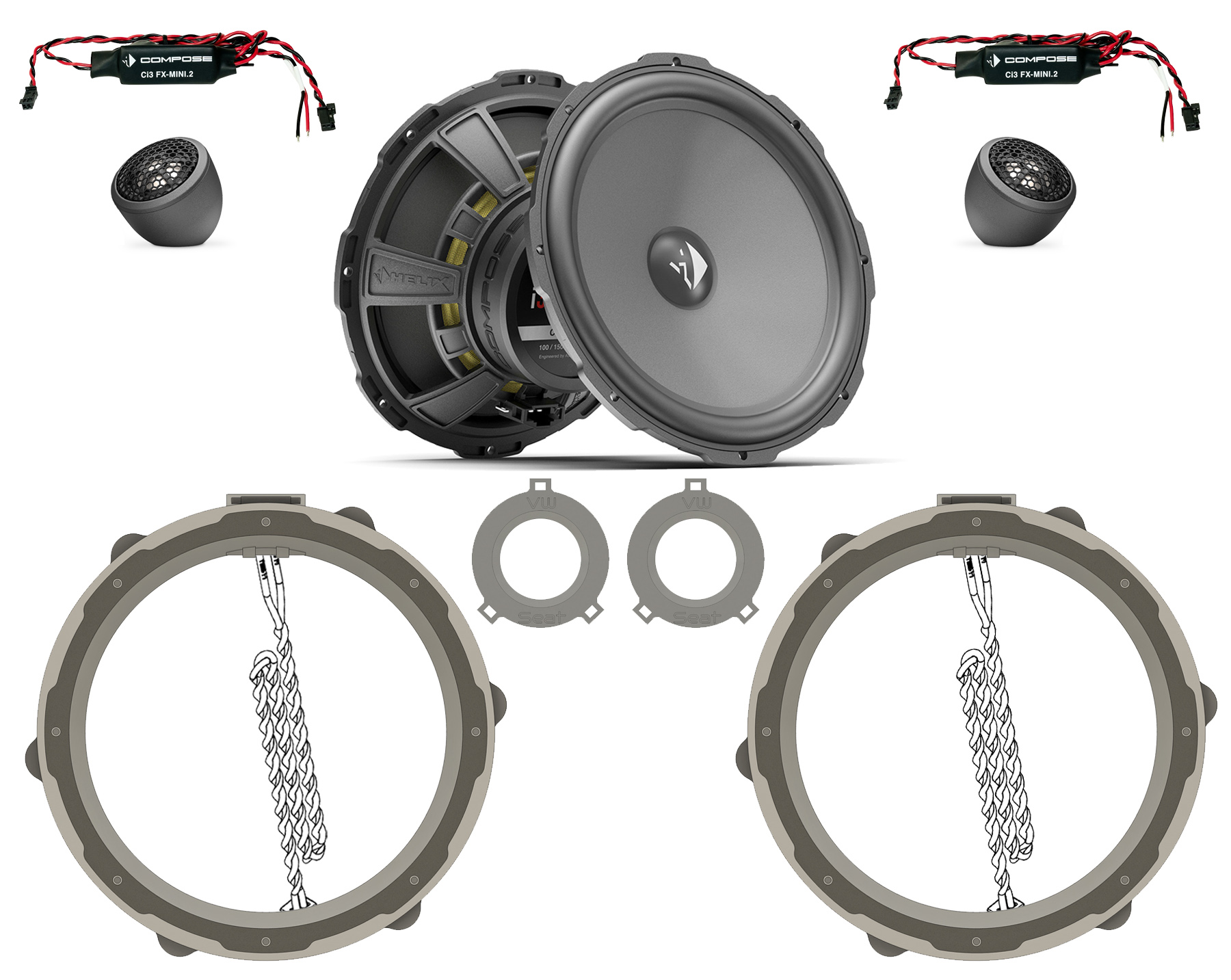 Compose Ci3 K200.2VW6 Golf 6 Cabrio
