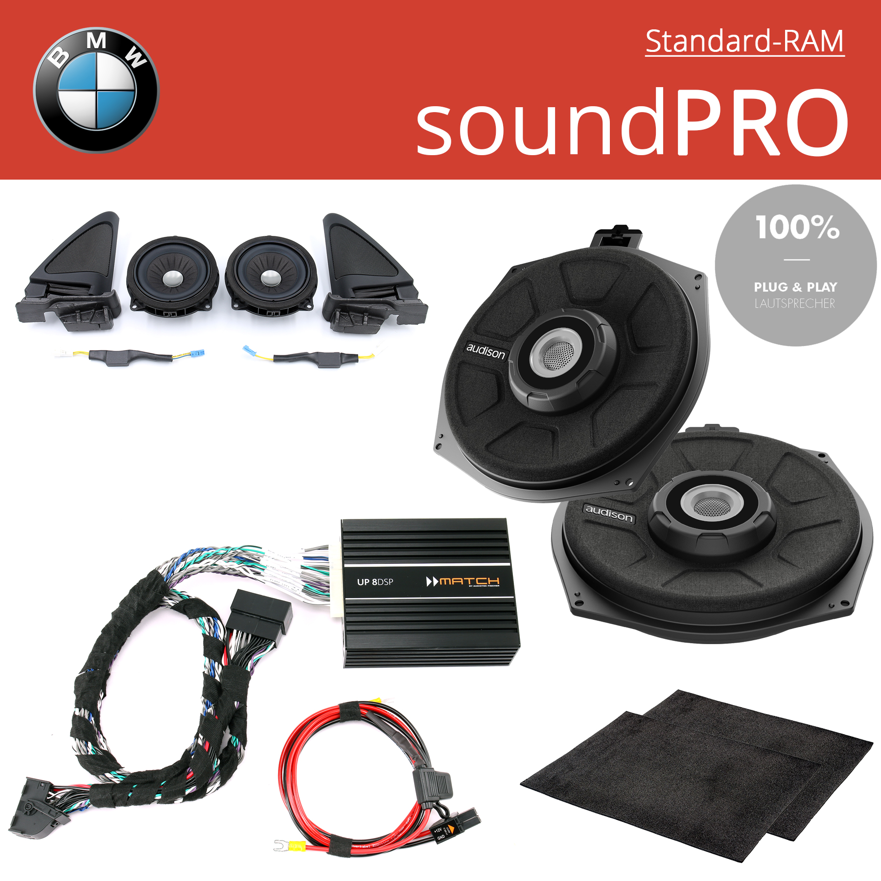 BMW Komplettsystem soundPRO Standard-RAM