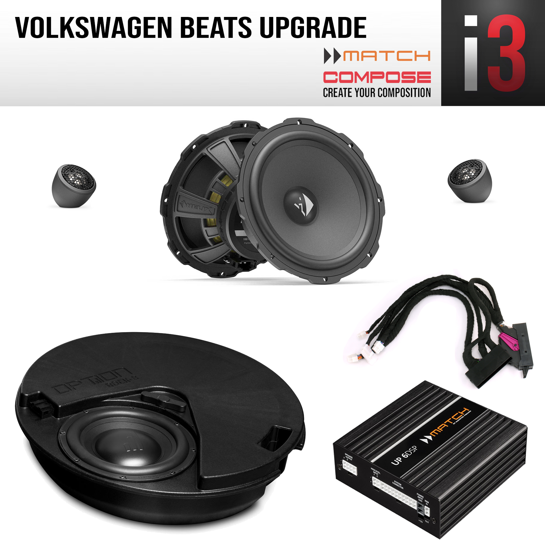 Volkswagen Beats Upgrade COMPOSE i3