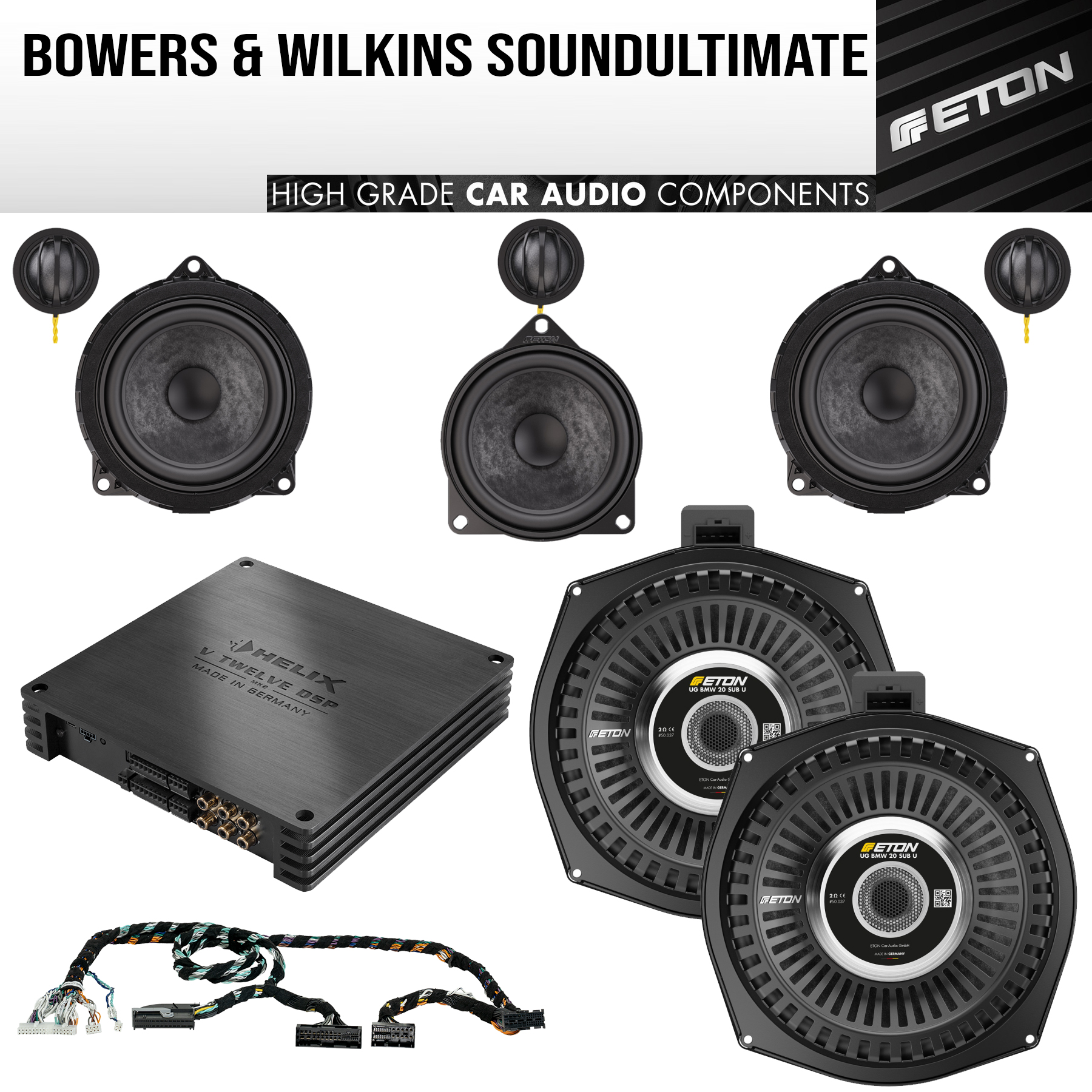 BMW Komplettsystem soundULTIMATE Bowers & Wilkins