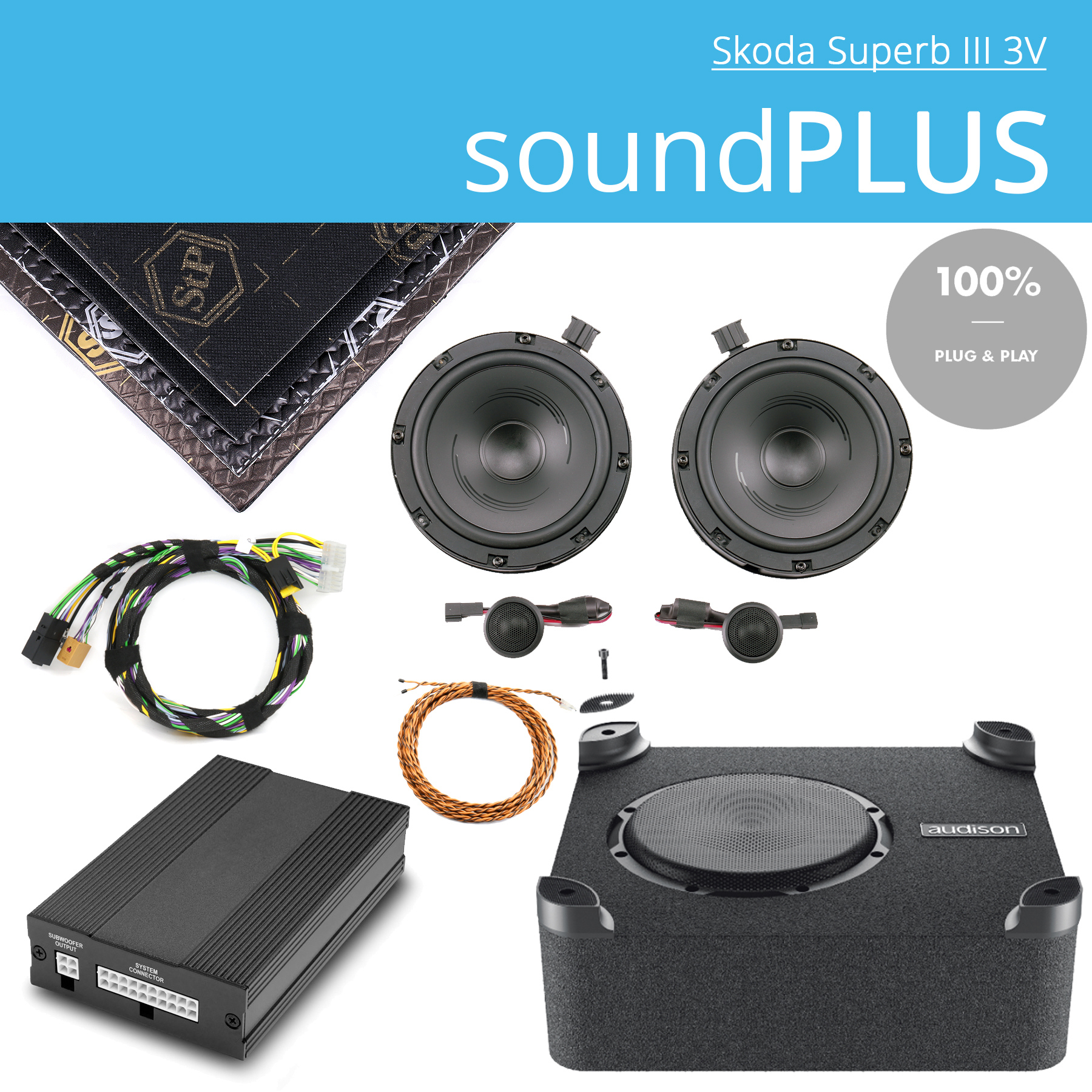 Skoda Superb III 3V soundPLUS
