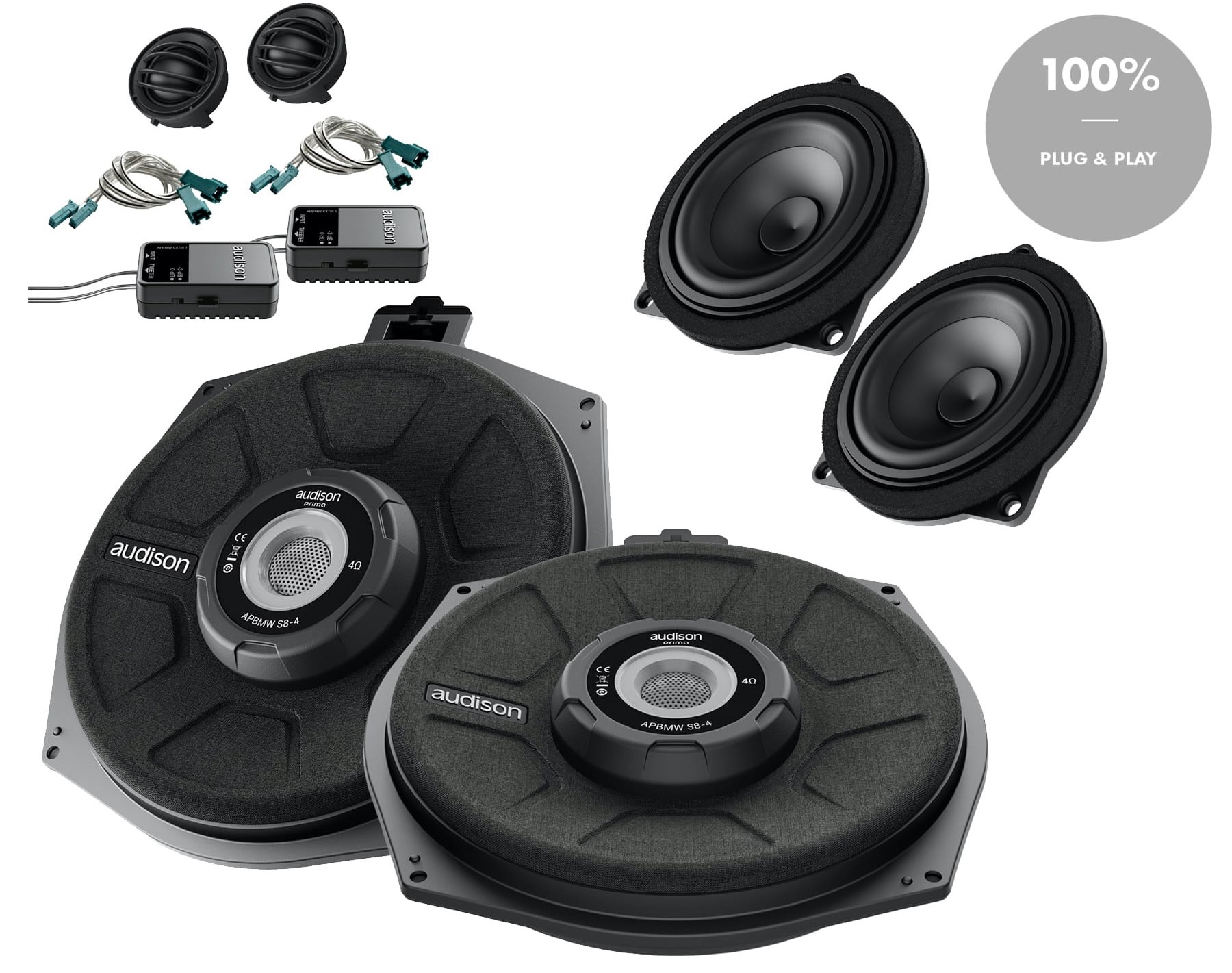 BMW speakerPLUS Lautsprecher 3-Wege M-4 Ohm BMW speakerPLUS Lautsprecher 3-Wege M-4 Ohm