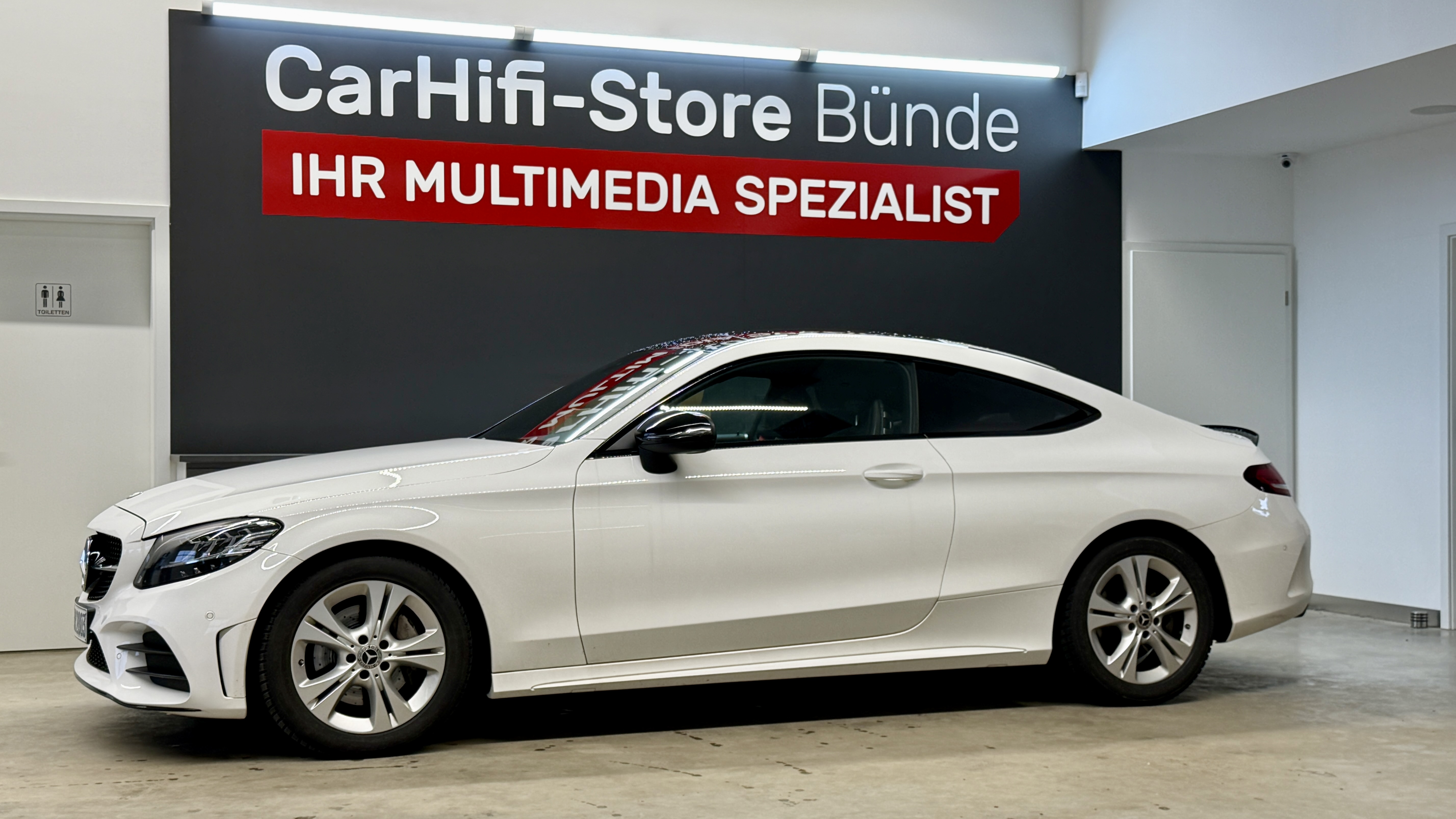 Mercedes C-Klasse Coupe C205 soundPRO 4-Kanal