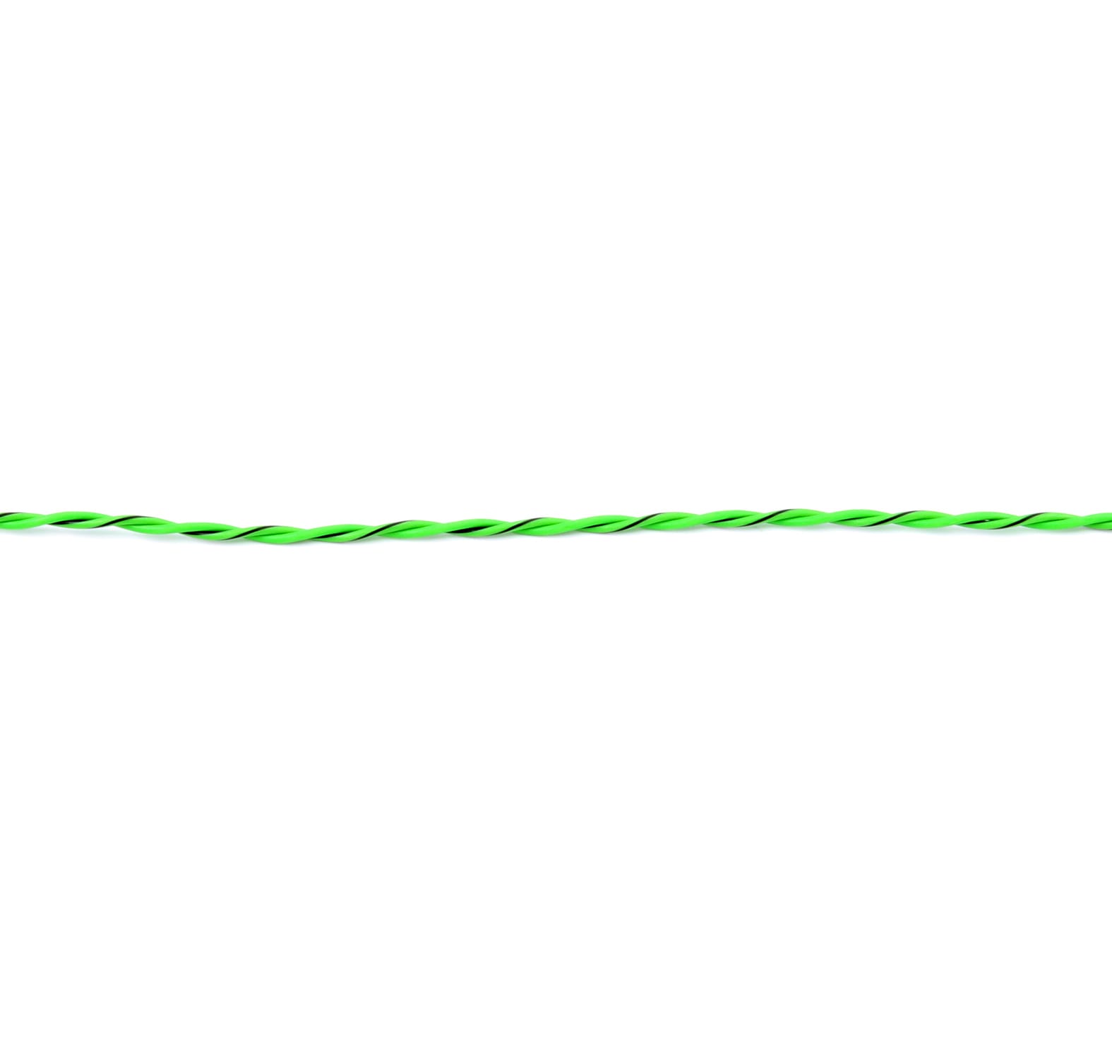 Lautsprecherkabel ISO 2x 0,5mm² grün/grün-schwarz