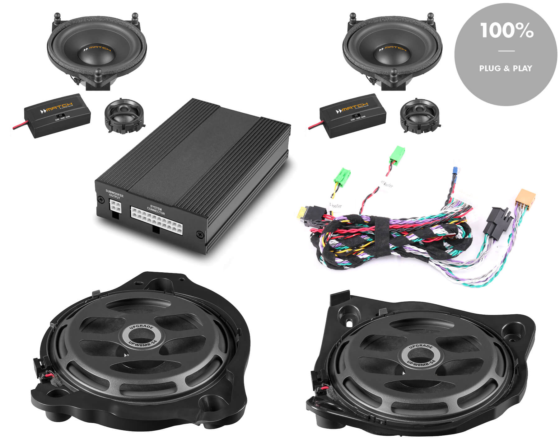 Mercedes Komplettsystem soundPLUS