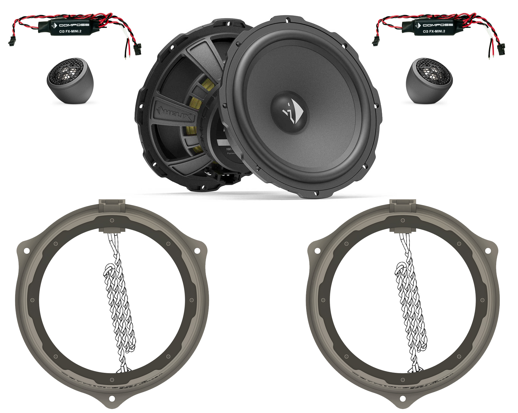 Compose Ci3 K165.2SEA2-S3 Seat hinten