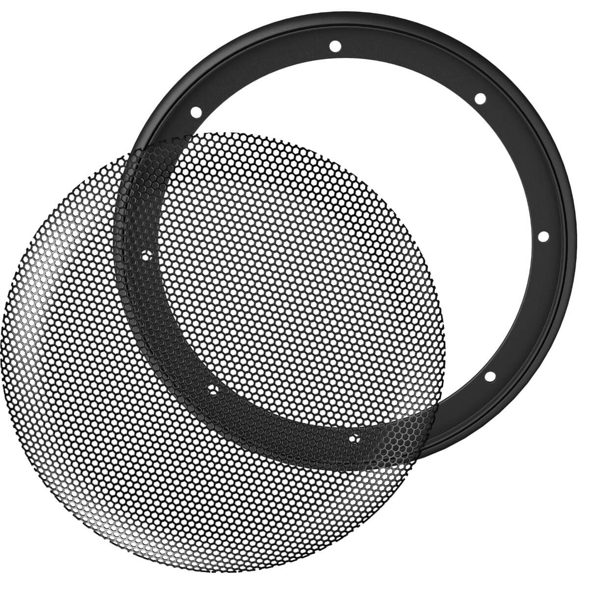 Eton GR 20 Lautsprechergitter und Ringe-Set
