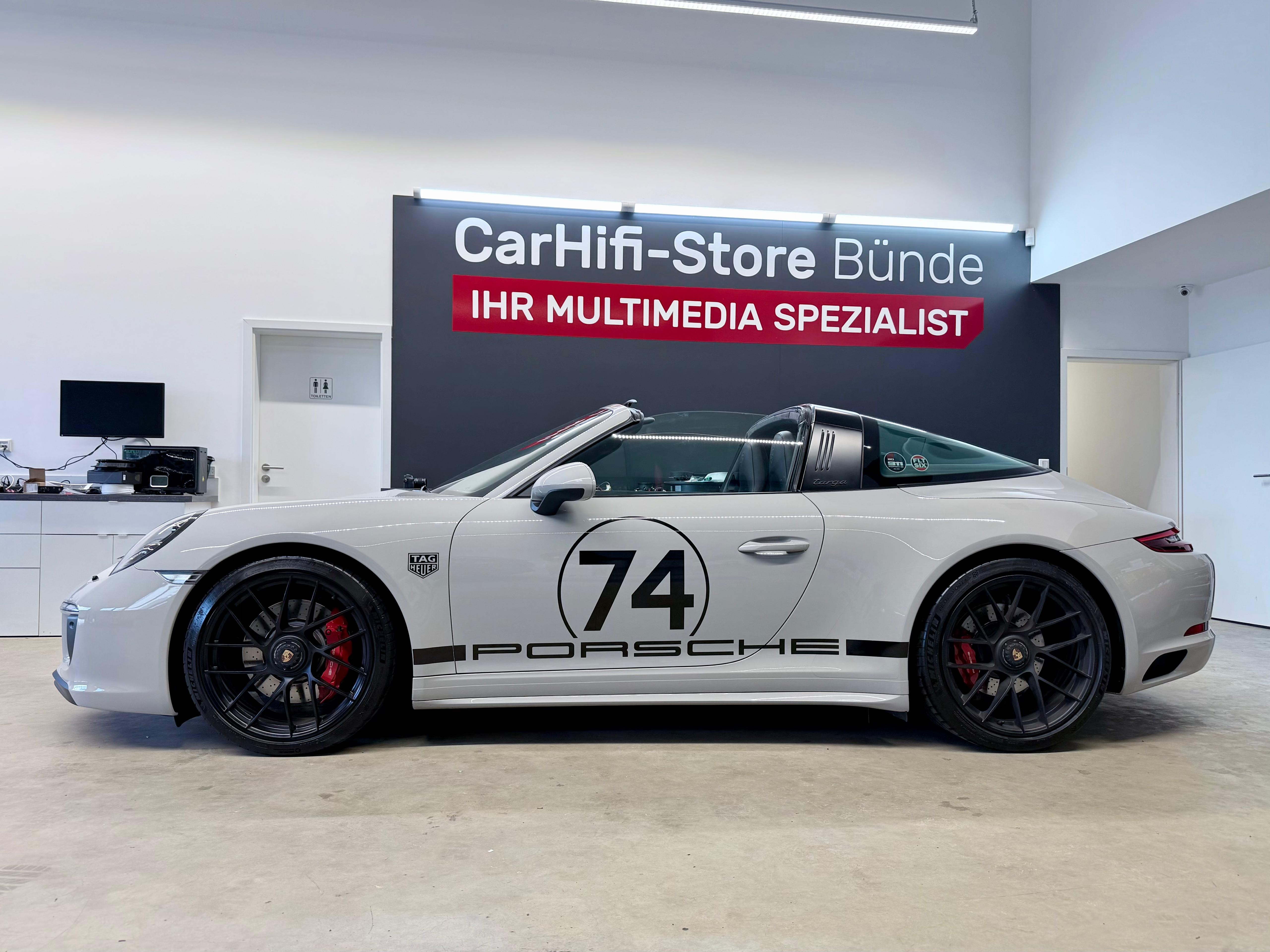 Porsche 911 Targa 4 GTS Bose Soundupgrade