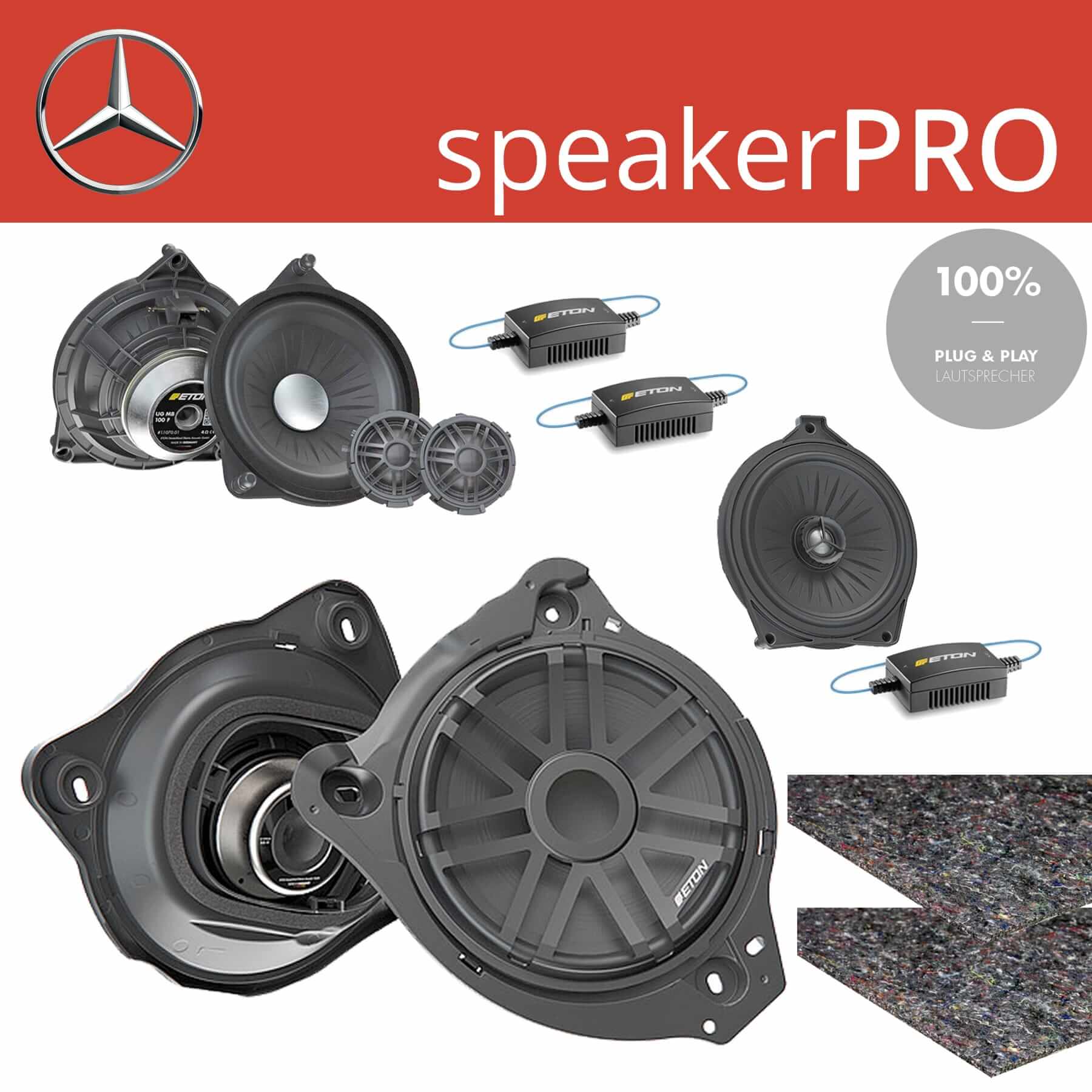 Mercedes Lautsprecher Upgrade speakerPRO