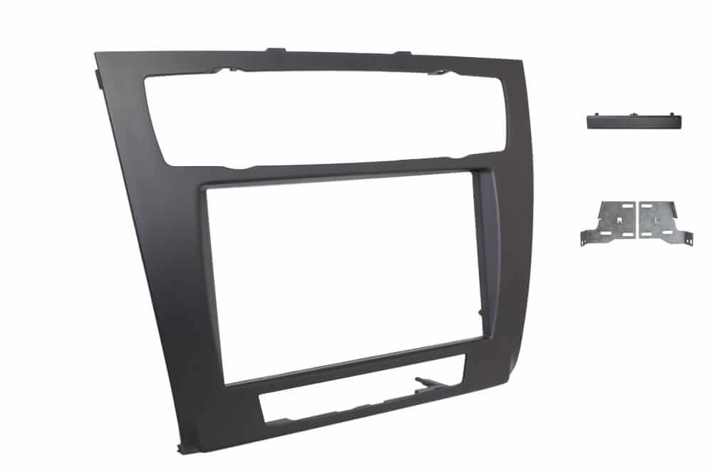 2-DIN Profi Radioblende , schwarz BMW 002.342-0