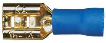 Flachstecker 6,3mm 1,5-2,5mm² (10 Stück)