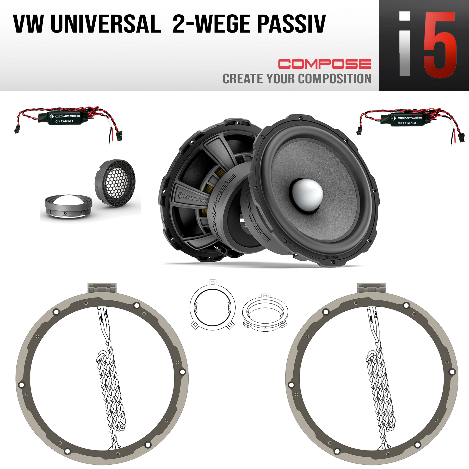 Compose Ci5 K165.2VW1-S3 Volkswagen