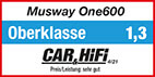 Musway ONE600 MONO CLASS D VERSTÄRKER