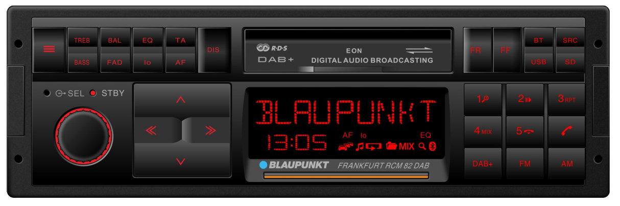 Blaupunkt FRANKFURT RCM82 DAB - Youngtimer Radio