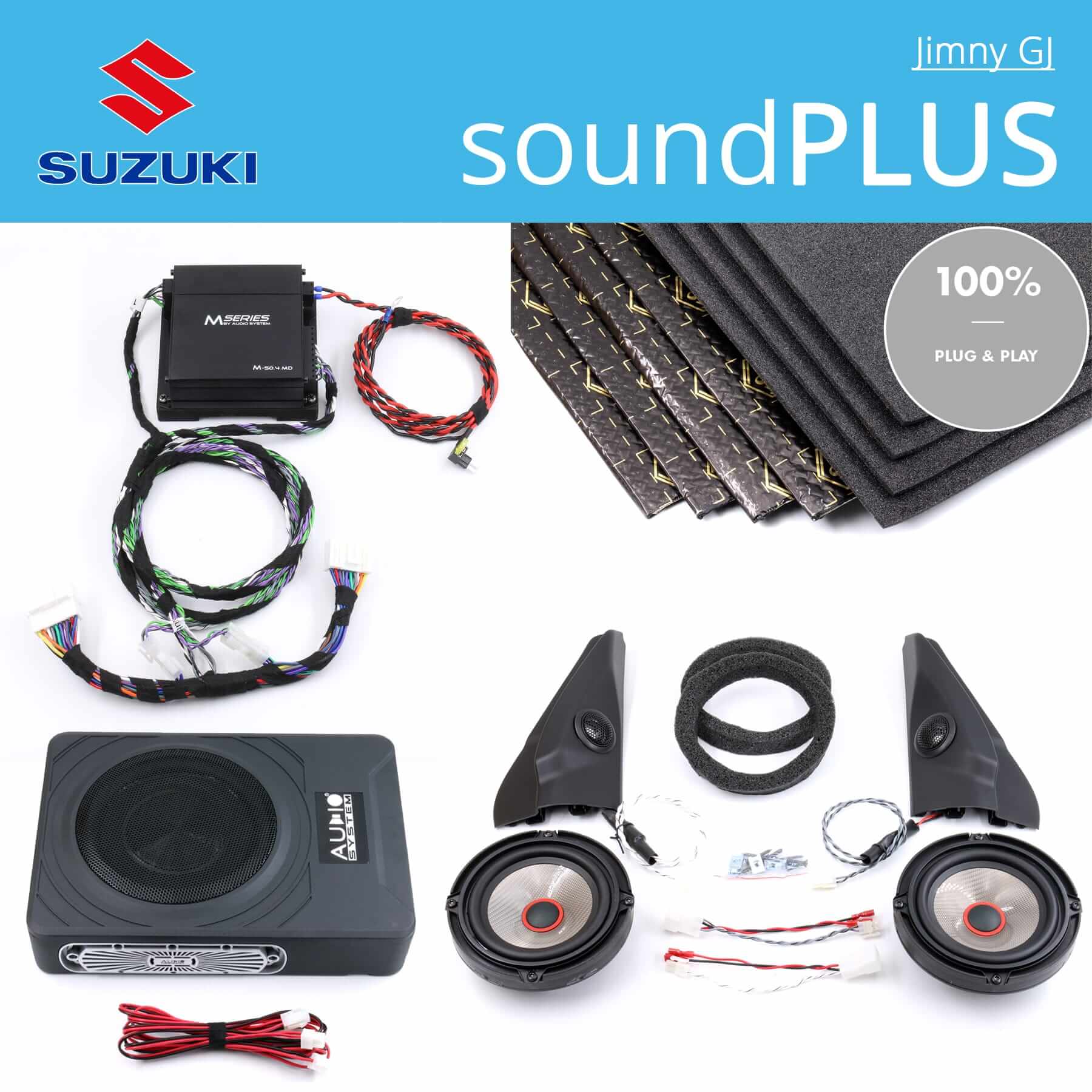 Suzuki Jimny GJ Soundsystem PLUS